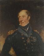 Henry Wyatt Rear-Admiral Sir Charles Cunningham oil on canvas
